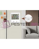 Часовник термометър LCD метеорологична станция с хигрометър